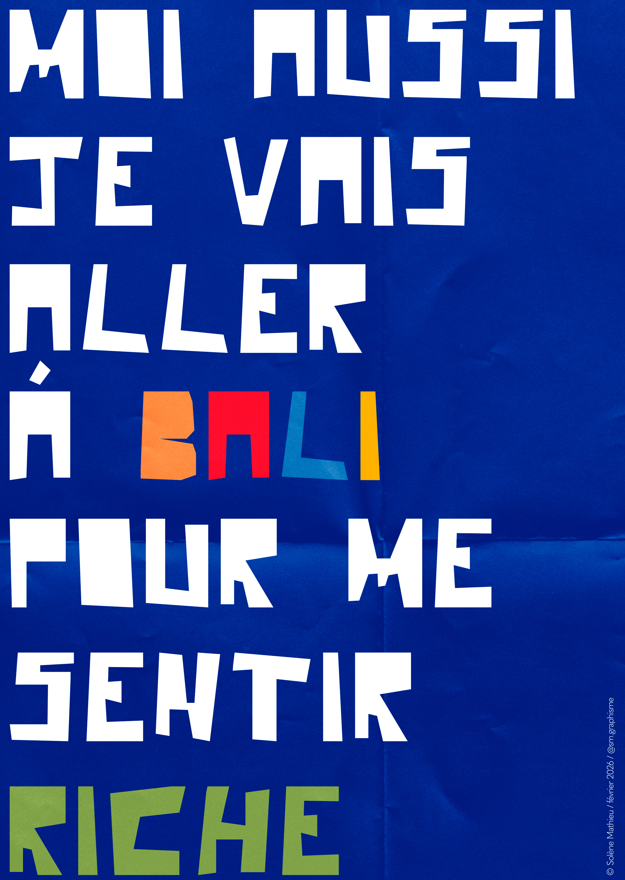 Bali, Solène Mathieu, février 2026