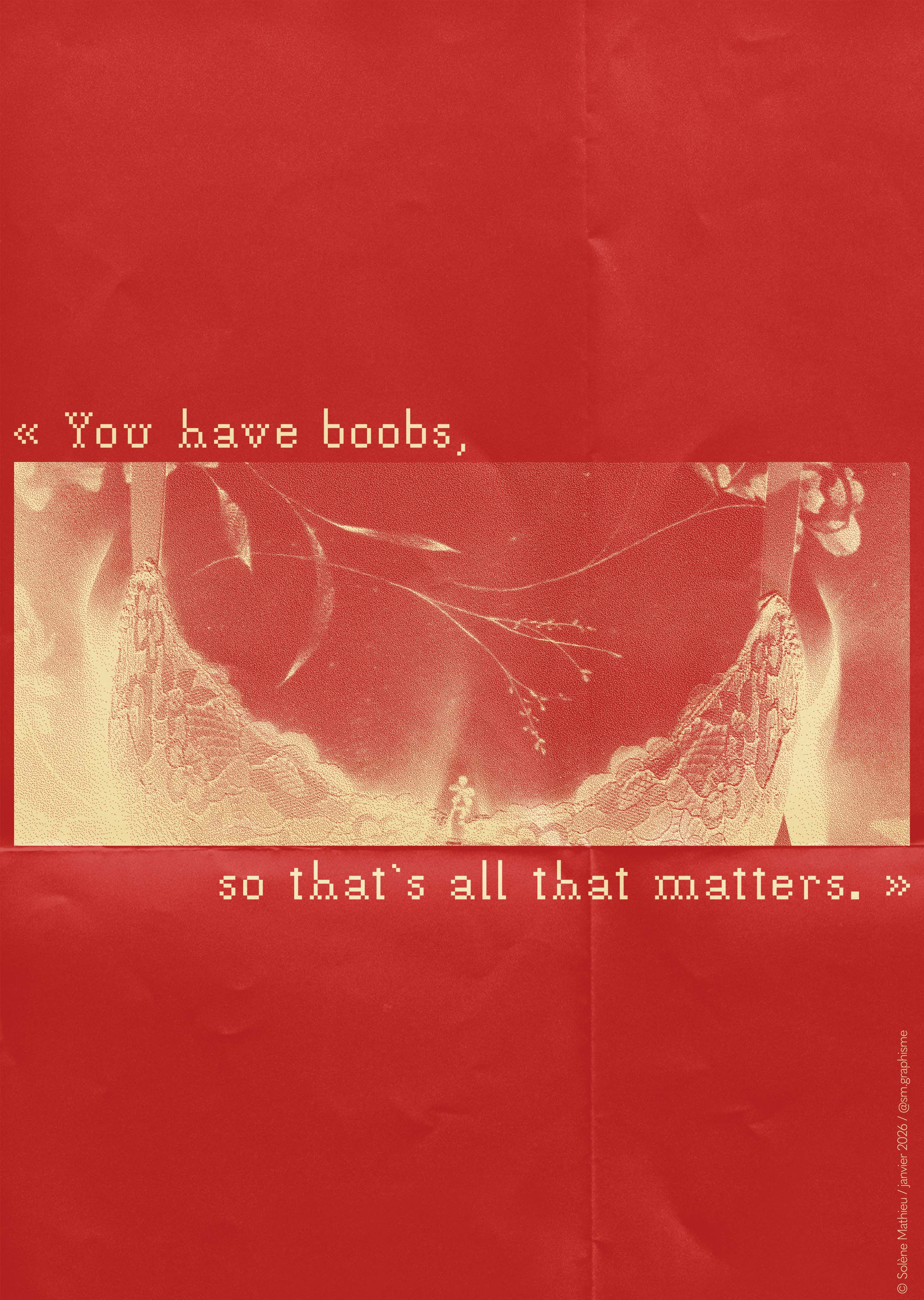 Boobs, Solène Mathieu, janvier 2026