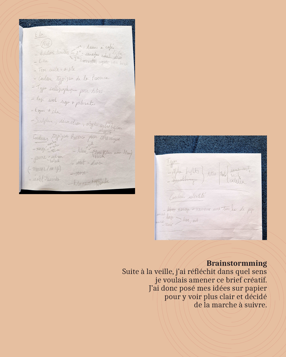 Brainstormming, Ela céramiste, Solène Mathieu, janvier 2026