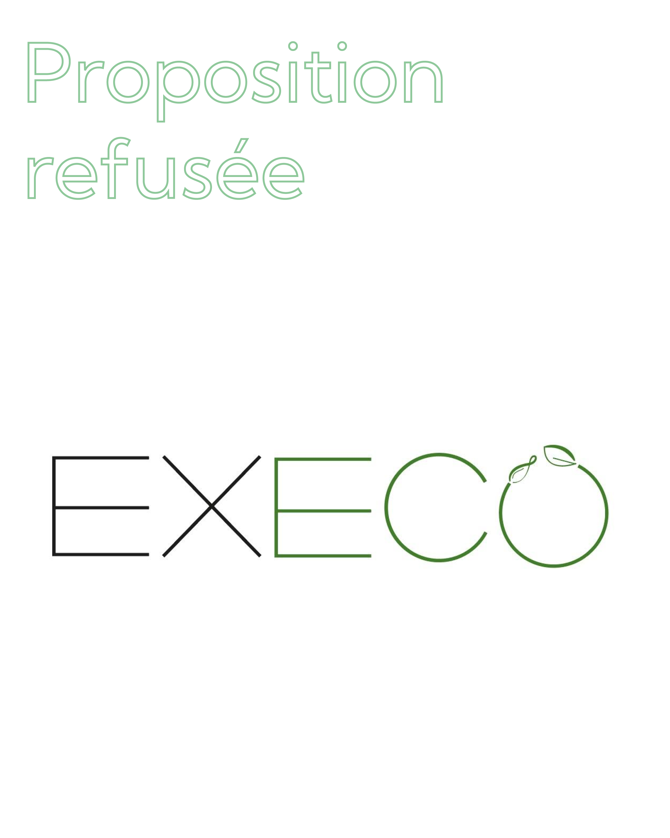 Logo refusé, Solène Mathieu