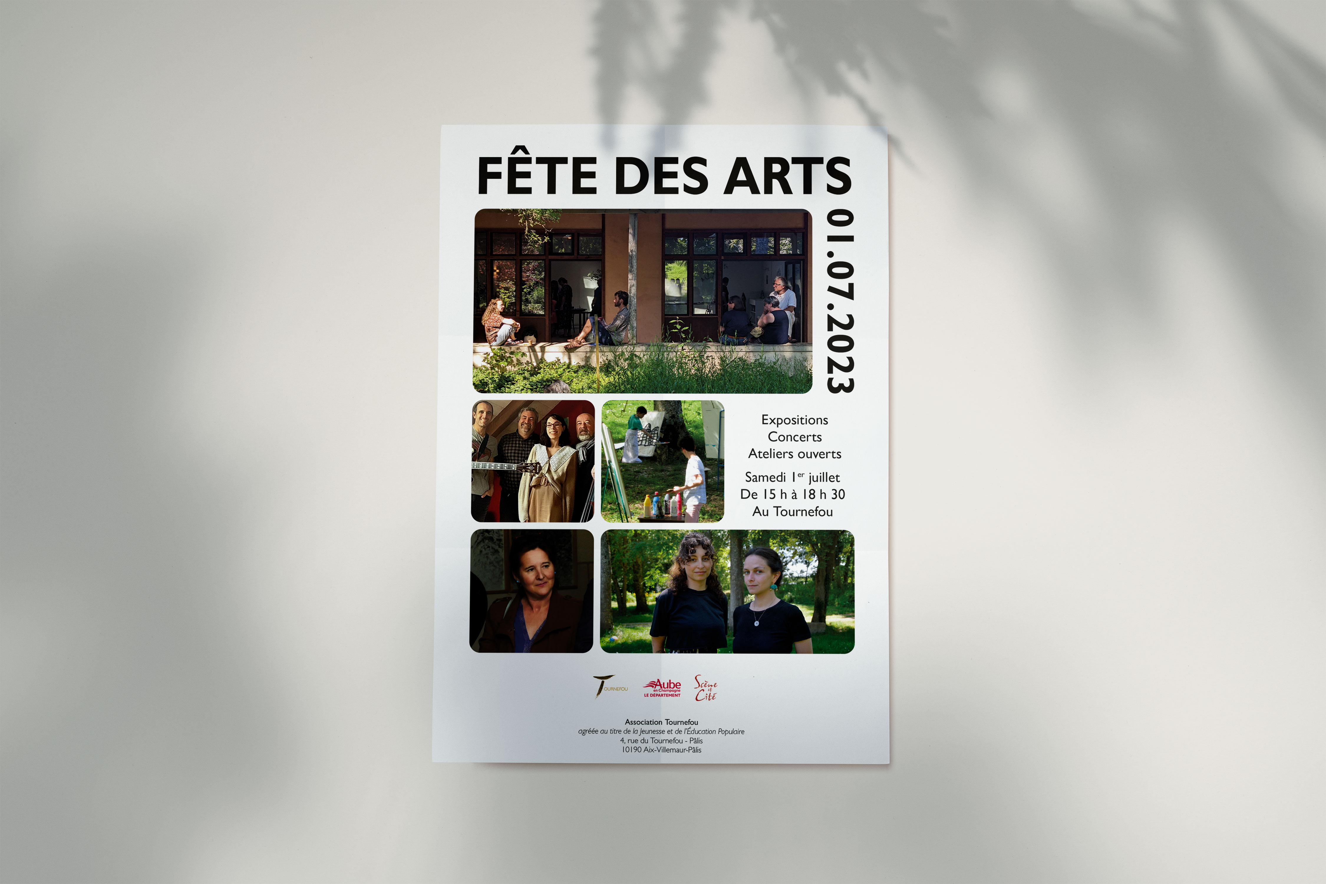 Fête des Arts 2023, association Tournefou, Solène Mathieu